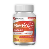 Forté Pharma MultiVit'4G Multivitamin and Mineral Gummies 60 chewing gum