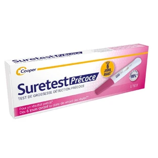 Prueba de embarazo precoz Cooper Suretest