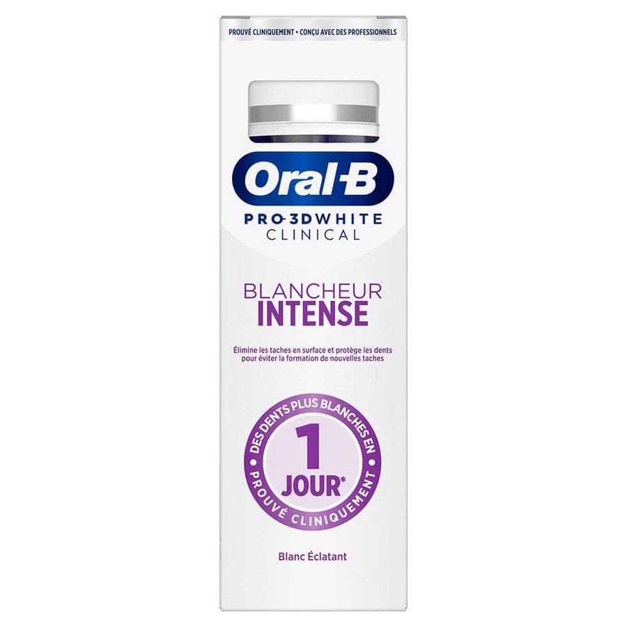 Oral-B Pro 3D White Clinical Dentifricio Sbiancante Intensive 75ml