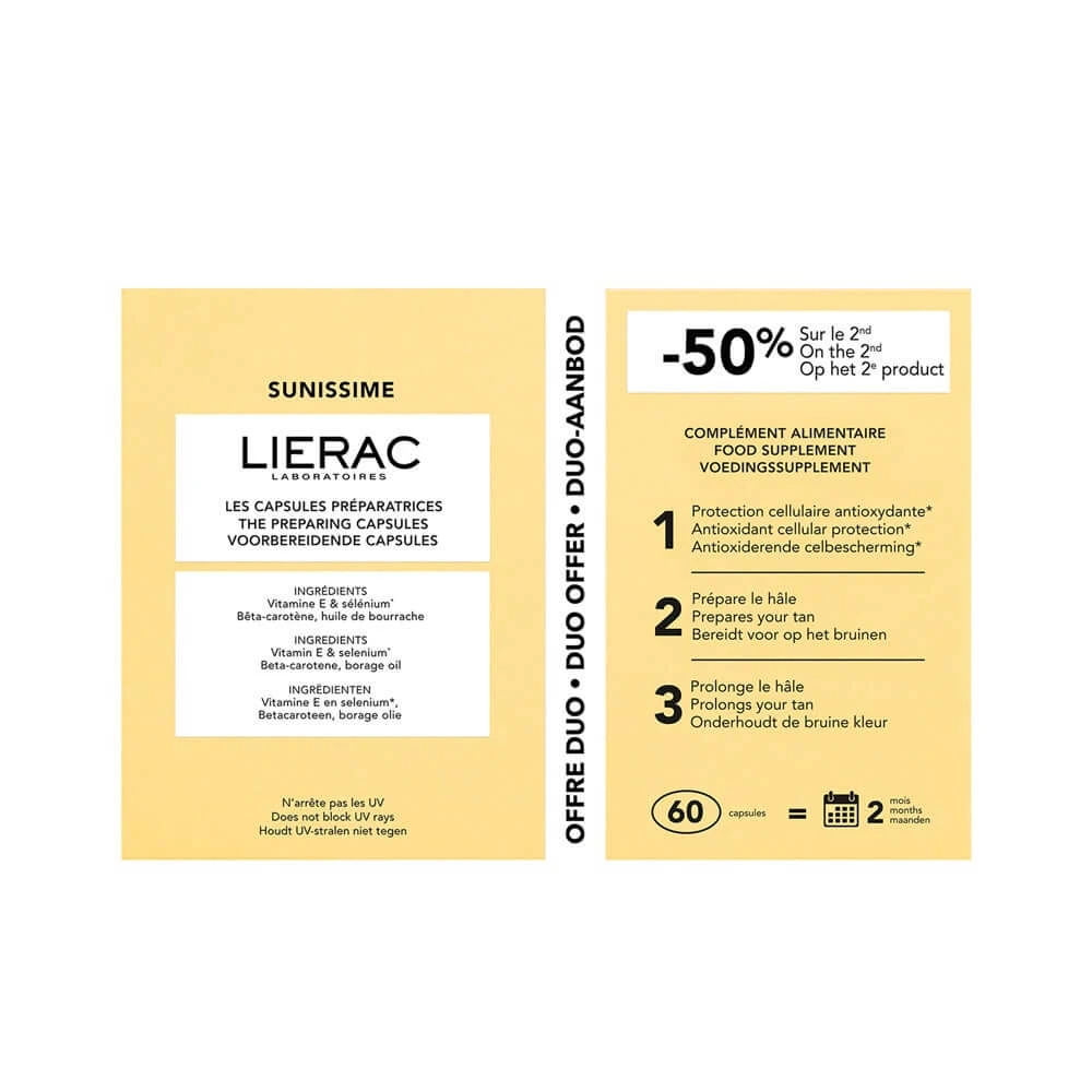 Lierac Sunissime Huidreiniger 2x30 Capsules