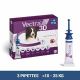 Ceva Vectra Spot-on Oplossing voor Honden >10-25kg 3 pipetten