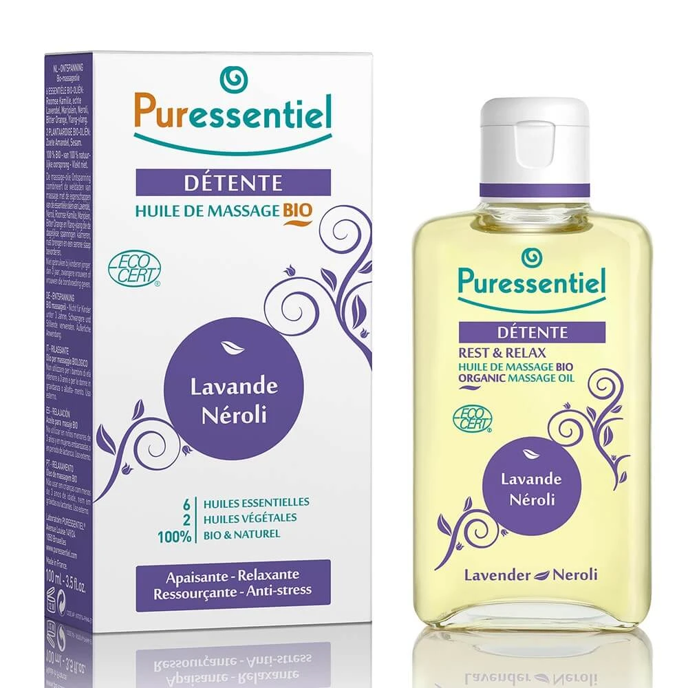 Puressentiel Serene Sleep Bio Ontspannende Massageolie 100ml