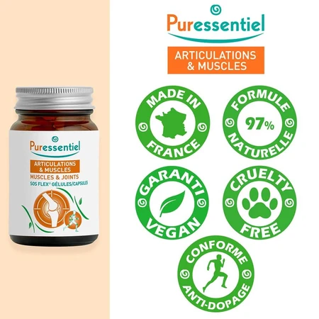 Puressentiel Gewricht en Spier S.O.S Flex 30 capsules
