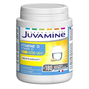 Juvamine Vitamine D 2000 IE 180 capsules