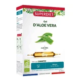 Superdieet Aloë Vera Bio Slijm 10 Injectieflacons 15ml