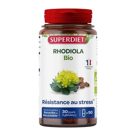 Superdiet Rhodiola 90 Gelatine