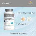 Biocyte Vitaminen D3 Liposomaal 90 Gélules
