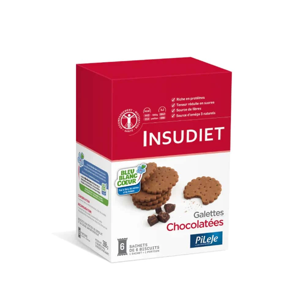 Insudiet Chocolade Wafels 6 zakken