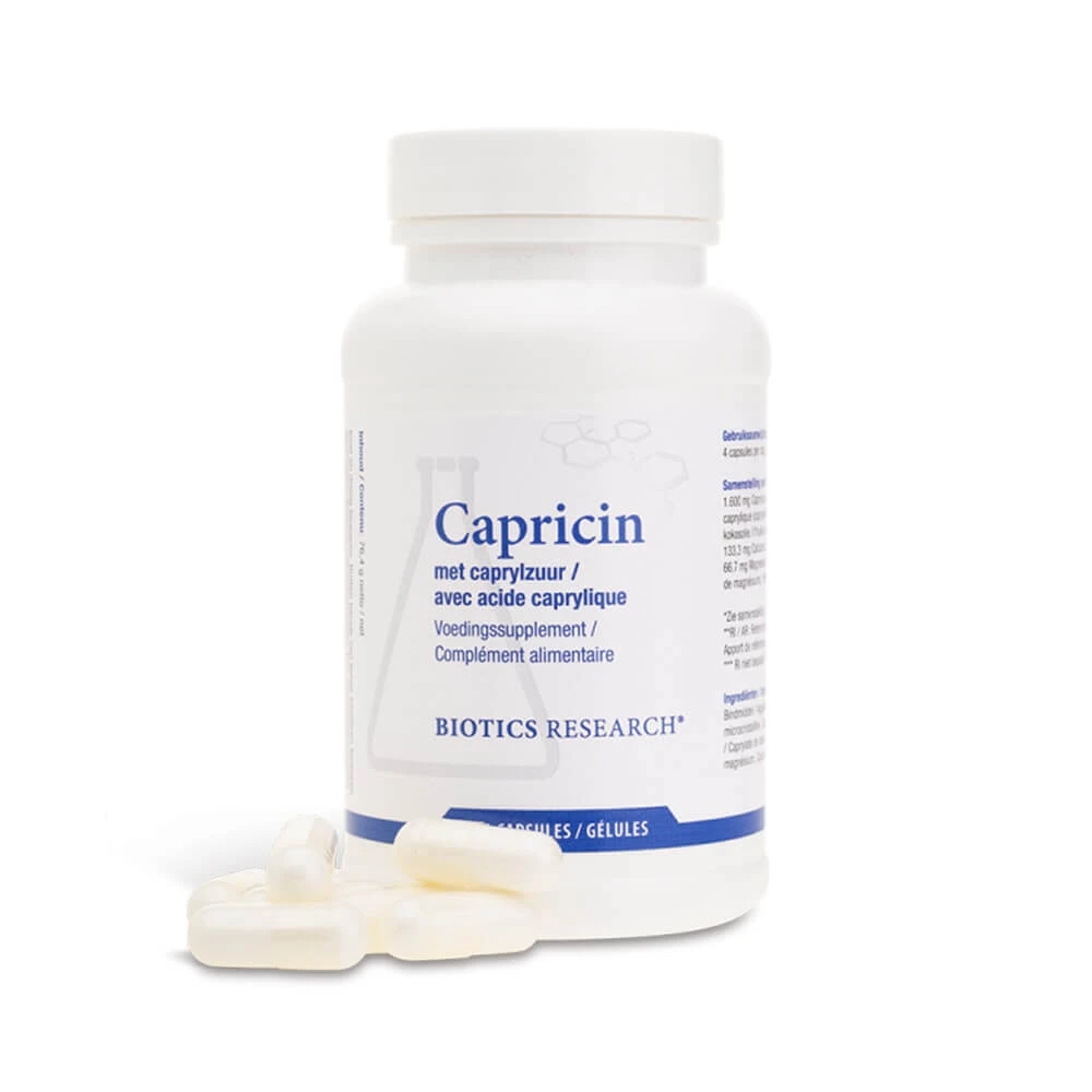 Biotics Research Capricin Caprylzuur 100 capsules