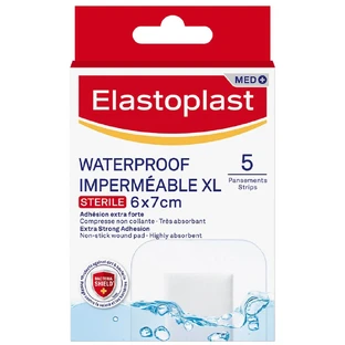 Elastoplast Wasserdichte Pflaster XL x5