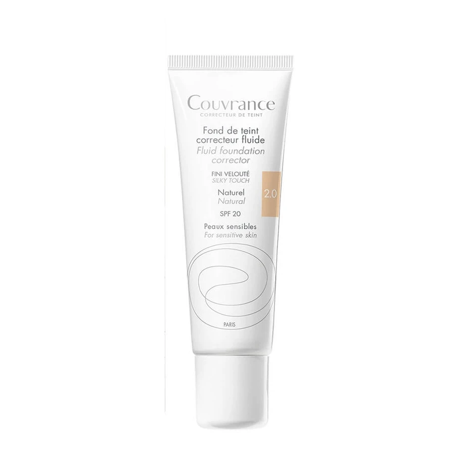 Avène Couvrance Fondant corrector fluido efecto aterciopelado SPF20 para pieles sensibles 30ml