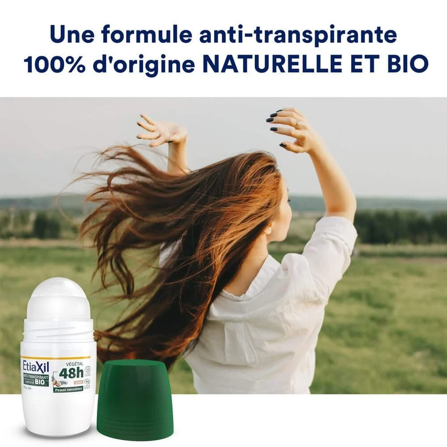 Etiaxil Antitranspirant Roll-on Biologisches Antitranspirant 48 Stunden 50ml