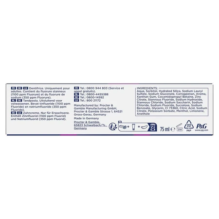 Oral-B Calm Original Zahnpasta für Empfindlichkeiten und Zahnfleisch 75ml