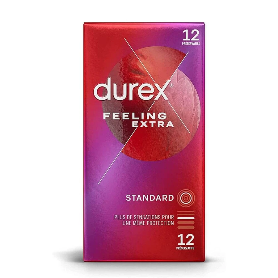 Durex Voelend Dun, Extra Gesmeerde Condooms x12