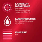Durex Voelend Dun, Extra Gesmeerde Condooms x12
