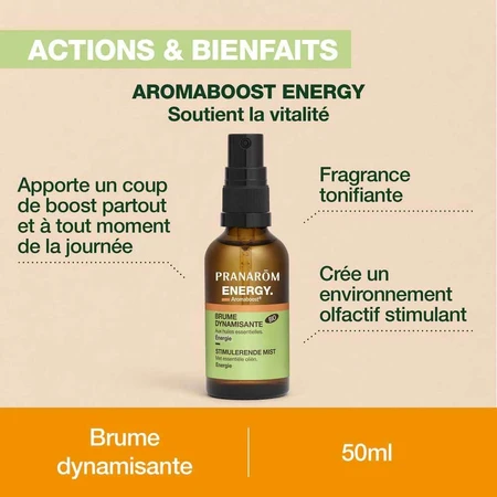 Pranarôm Aromaboost Energie Nebel Bio 50ml