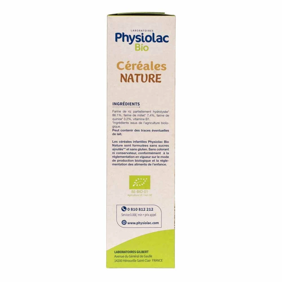 Physiolac Getreide Reis Hirse Quinoa Bio Physiolac Ab 4 Monaten 200g