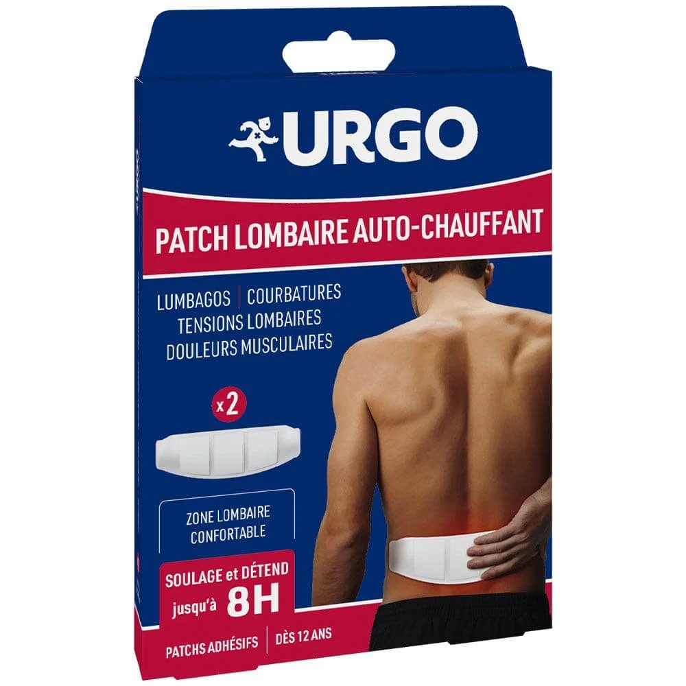Urgo Zelfverwarmende lumbale patch 8u x2