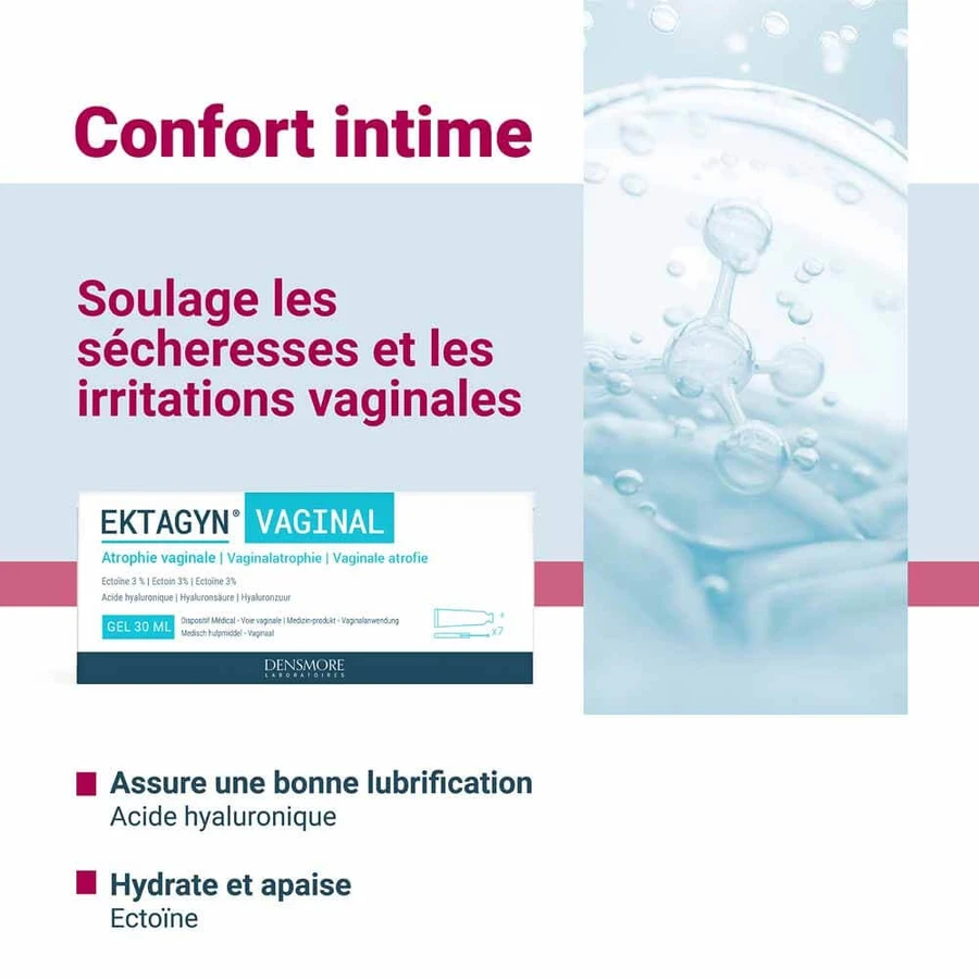 Densmore Gynecology Ektagyn with ectoin 30ml + 7 disposable cannulas