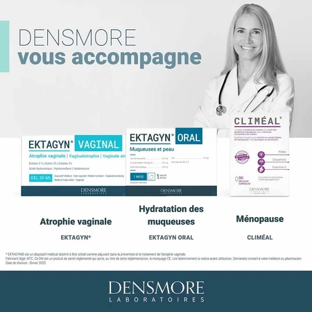 Densmore Gynecology Ektagyn with ectoin 30ml + 7 disposable cannulas