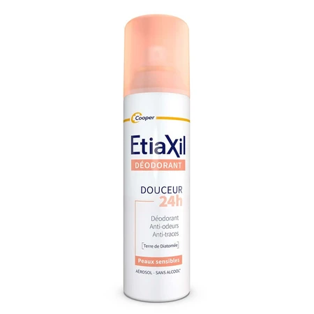 Etiaxil Deodorant Spray Delicaat zonder aluminium 48 uur Gevoelige Huid 150 ml
