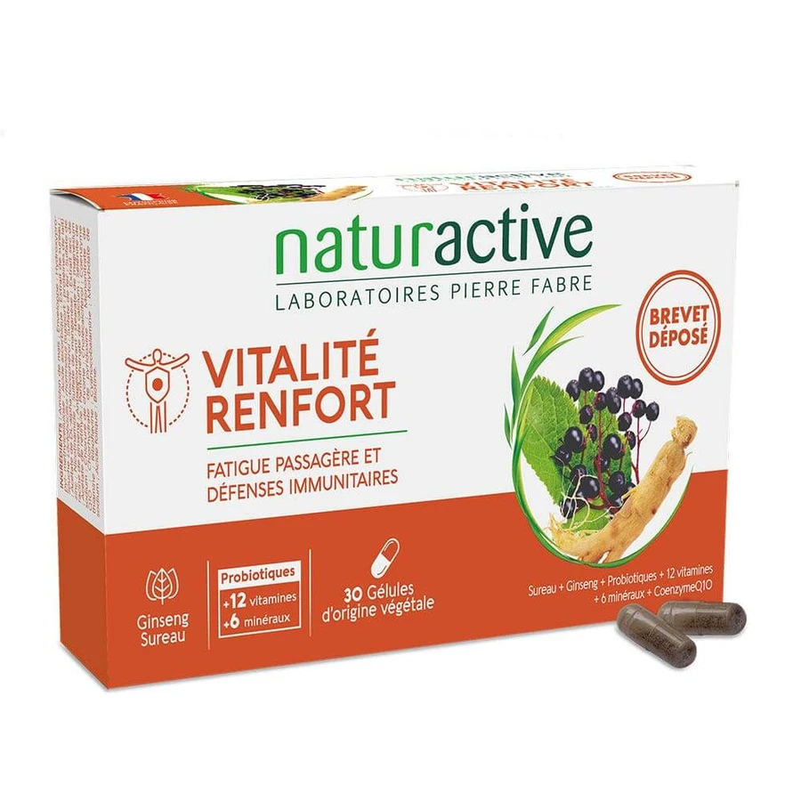 Naturactive Activ 4 Apărarea imunitară Putere și vitalitate 28 capsule