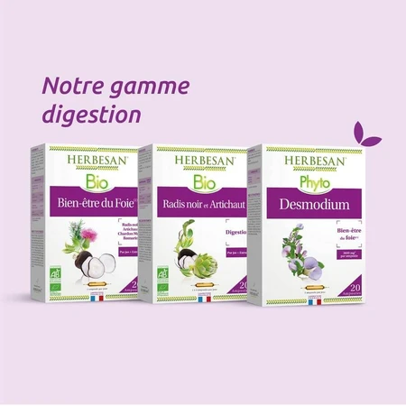 Herbesan Bien-Être Du Foie Bio 20 Ampullen