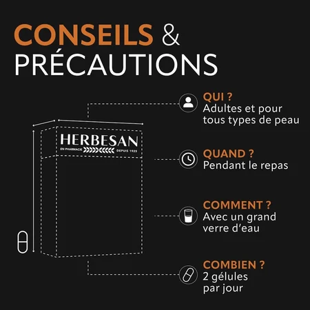 Herbesan Bronzage Sublime 60 Gélules