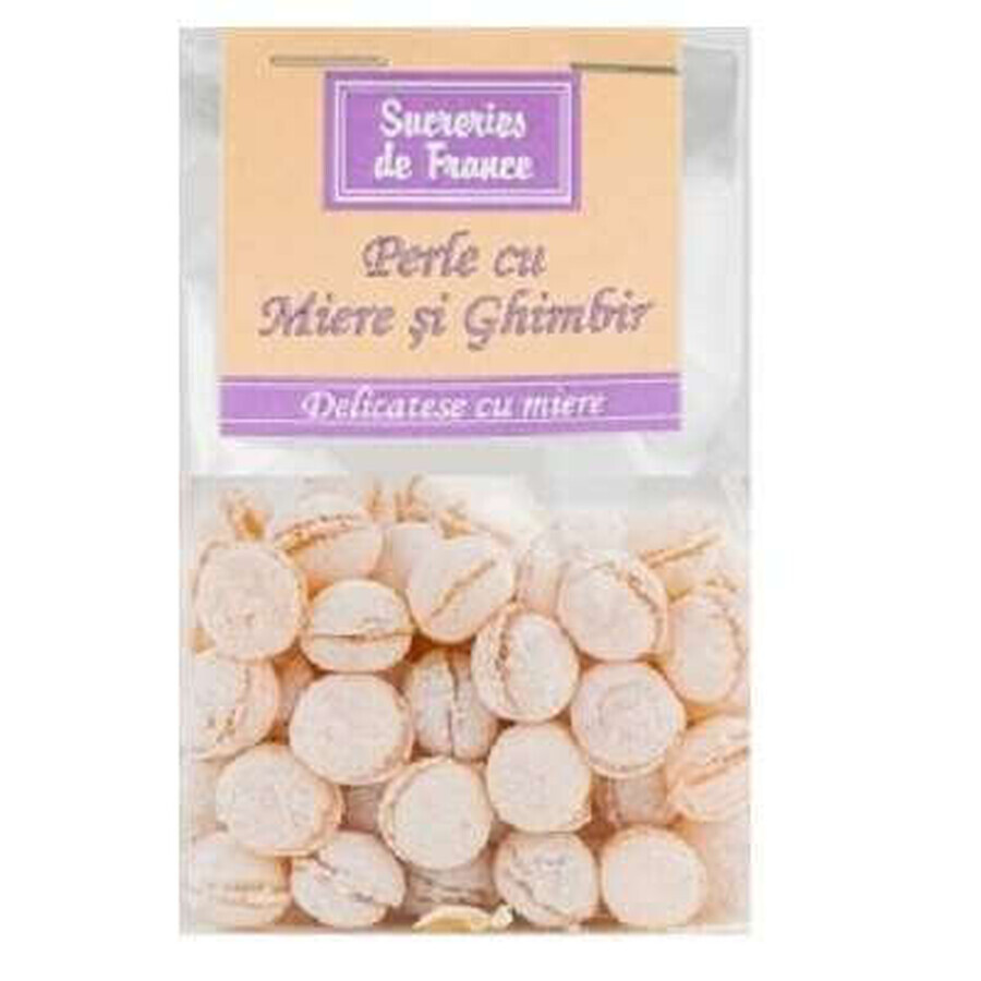 Gouttes au miel et à l'essence naturelle de gingembre, 100 g, Apidava