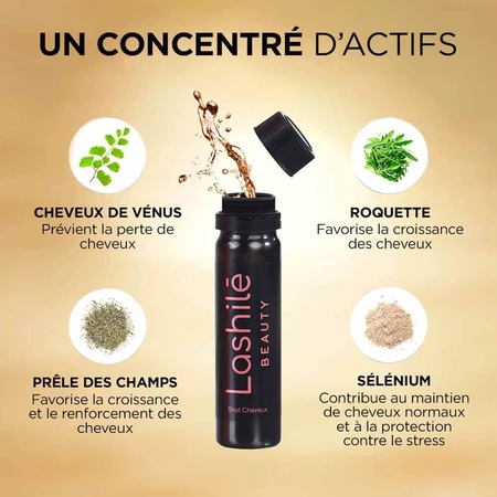 Lashilé Beauty Anti-pierderea părului Creștere și fortificare 14 Shots