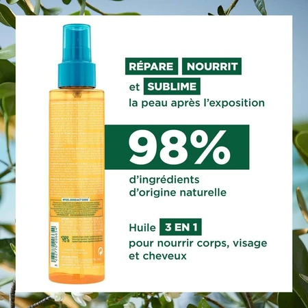 Klorane After-Sun Restructuring Oil 150ml