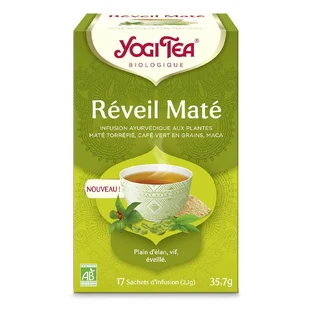 Yogi Tea Reloj Despertador Efecto Mate 17 bolsitas