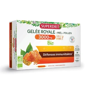 Superdiet Royal Jelly 3000mg Bio 20 ampullen