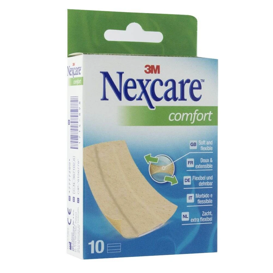 Nexcare Cerotti comfort pretagliati 10 cm x 6 cm x10