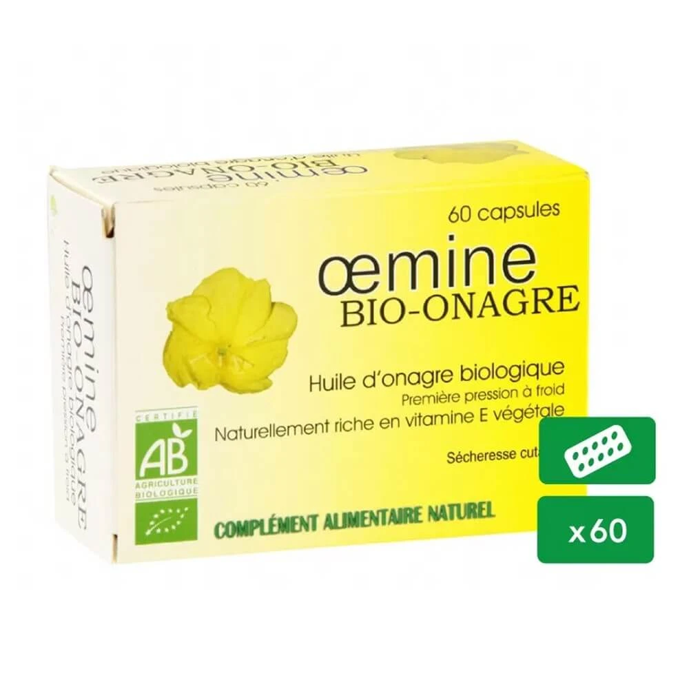 Oemine Bio Teunisbloem 60 Capsules