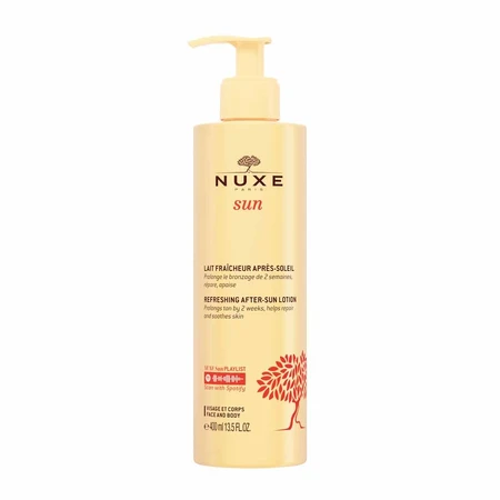 Nuxe Sun Erfrischende After-Sun-Milch Gesicht und Körper 400 ml