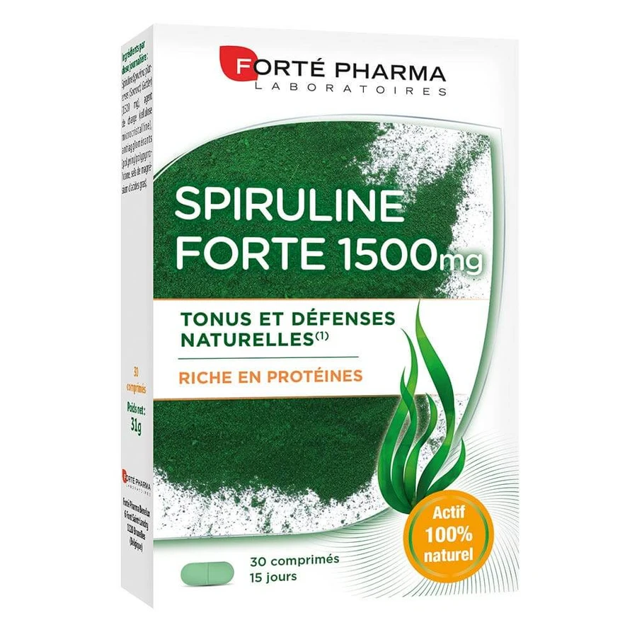 Forté Pharma Spirulina 1500 30 Tabletten