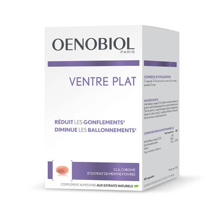 Oenobiol Platte Buik 60 Capsules
