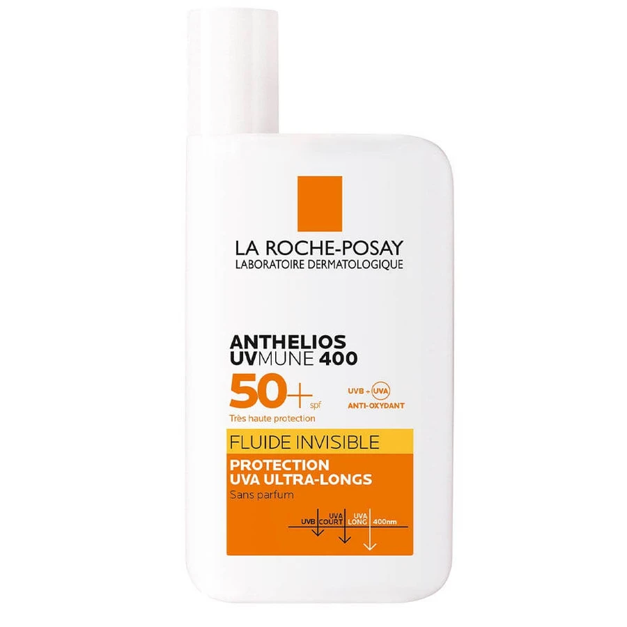 La Roche-Posay Anthelios Uvmune 400 Invisible Fluid Spf50+ bezzapachowy 50ml: ceny i cechy