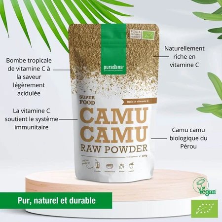 Purasana Camu Camu-Pulver Bio 100g