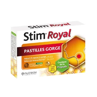 Nutreov Stim Royal Pastiglie per la gola x24