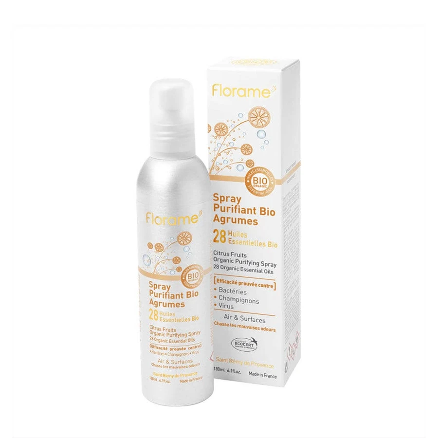 Florame Spray purificante agli agrumi biologico Aria e superfici 180 ml