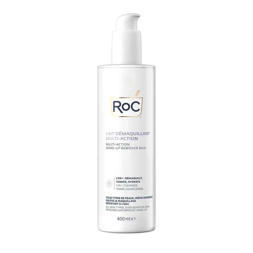Roc Gezichtsreinigingsmelk Multi Actie 3 in 1 400 ml