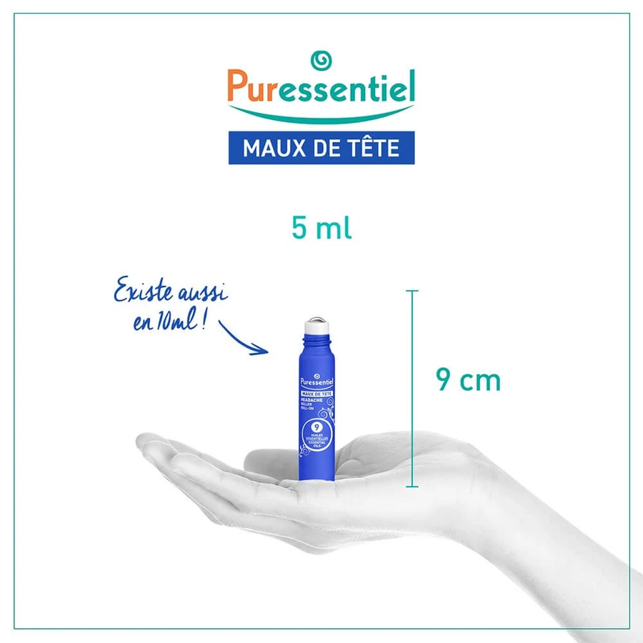 Puressentiel Daily Wellness Roller Maux de Tête 5ml