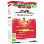 Superdiet Ginseng Royale Acerola Biologische Energie Booster 20x10ml