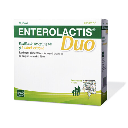 Enterolactis Duo, 20 bustine, Sofar 