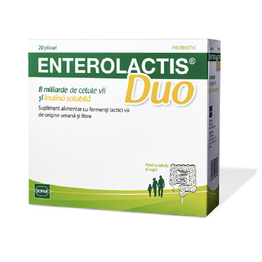 Enterolactis Duo, 20 bustine, Sofar 