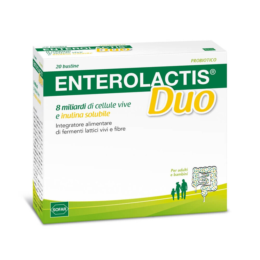 Enterolactis Duo, 20 sachets, Sofar