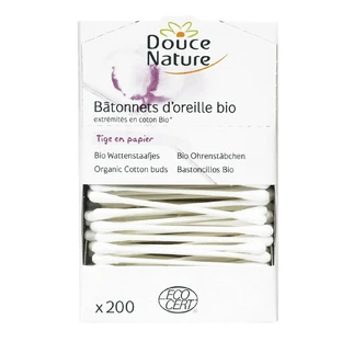 Douce Nature Auricolari biologici x 200 unità