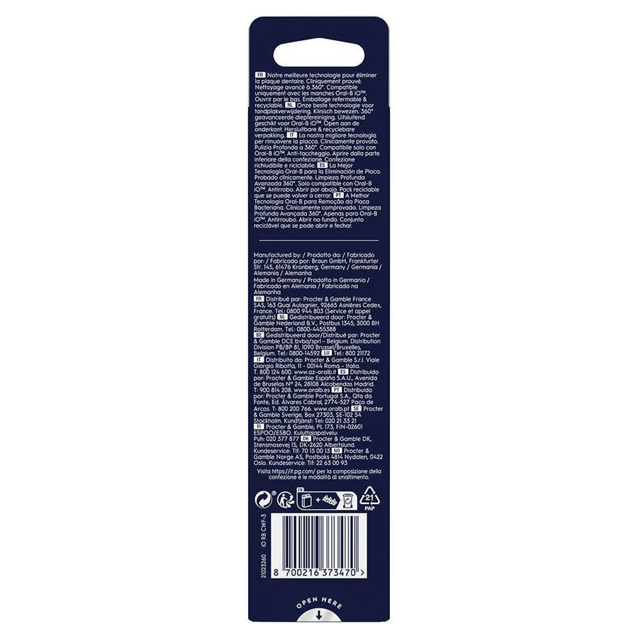 Oral-B iO Ultimate Clean x3 Electric Toothbrush Brushes